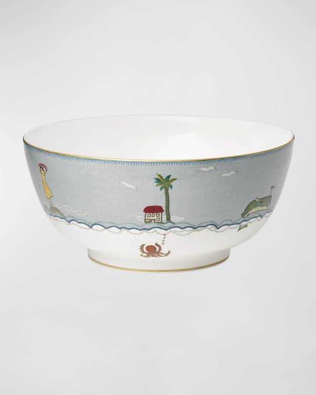 Sailors Farewell Serving Bowl 10.2"